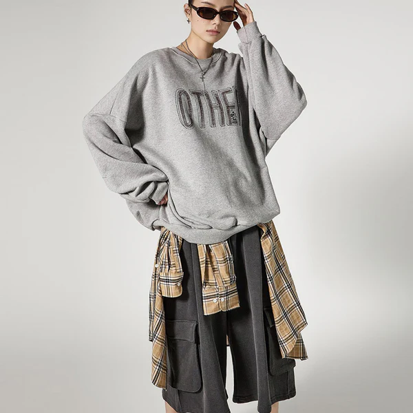 E4148 Lettering Sweatshirts - Image 2