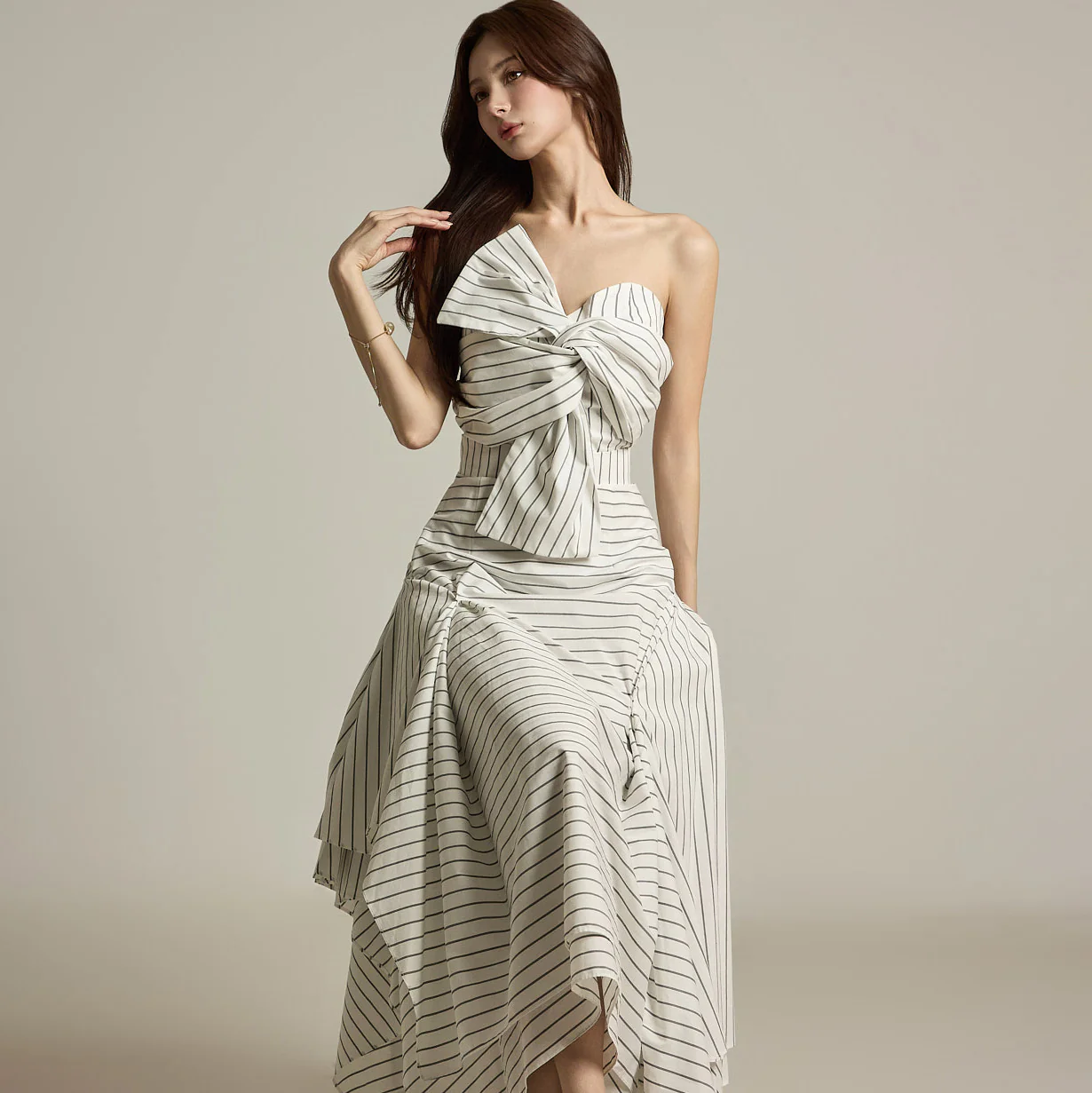 E9024 Striped Bustier - Image 2