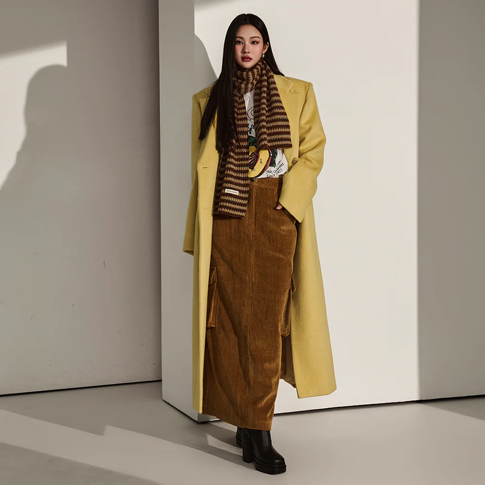 J2123 Wool Double Coat - Image 2
