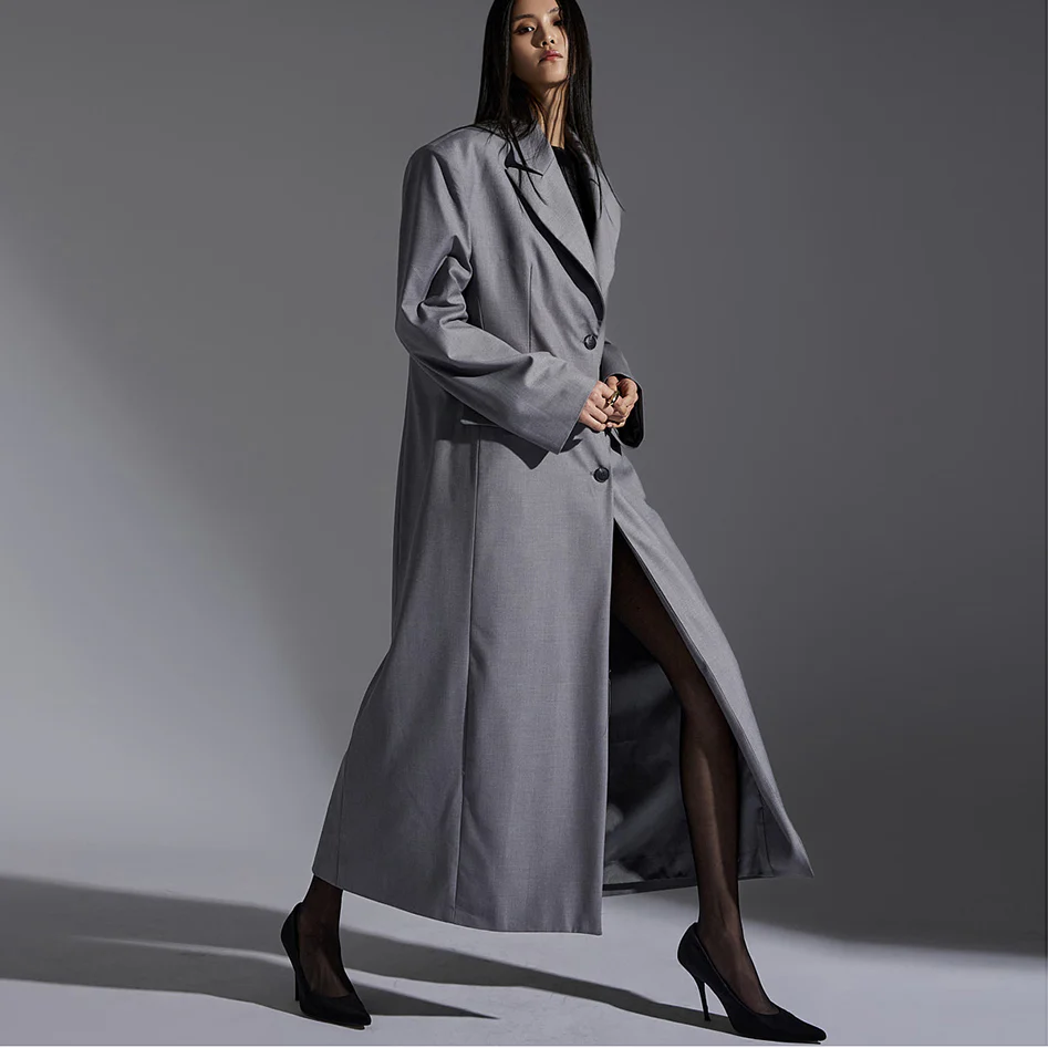 J2240 Oversized Single Long coat - Image 2