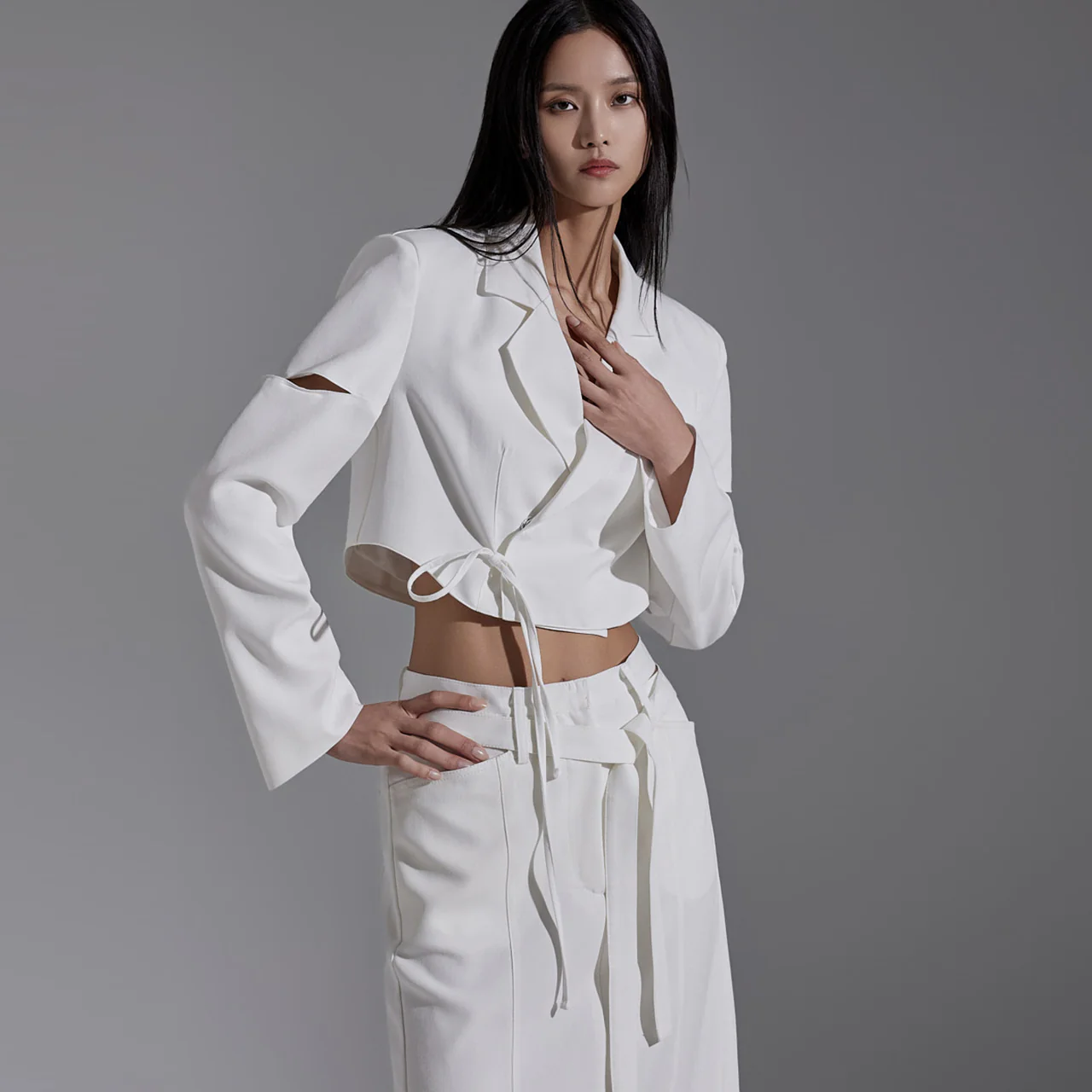 J2264 Cut Out Jacket - Image 2