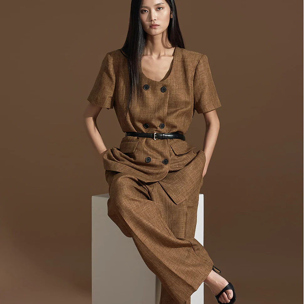 J2293 Double Button Jacket - Image 2