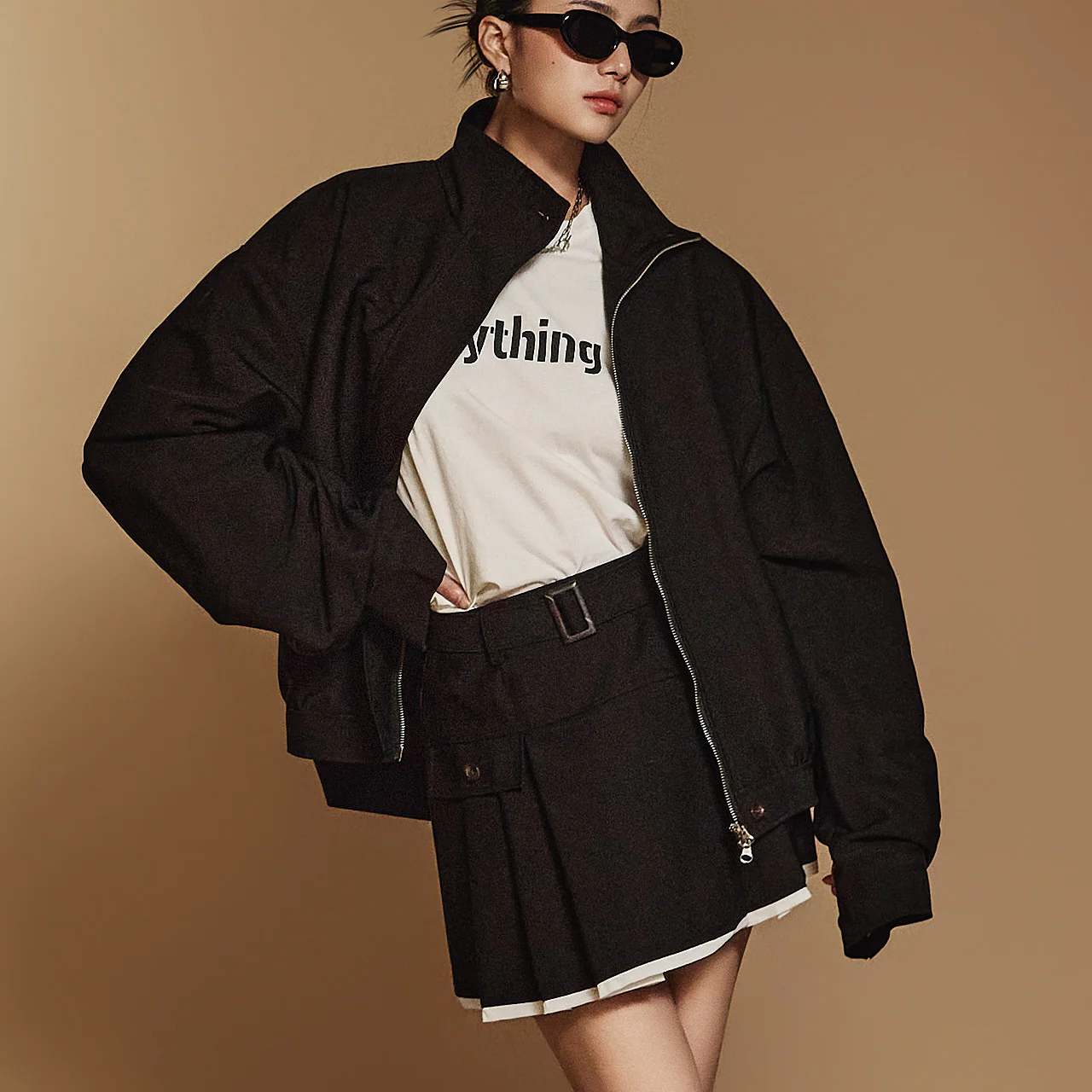 J2397 High Neck Zip Jumper Jacket - Image 2