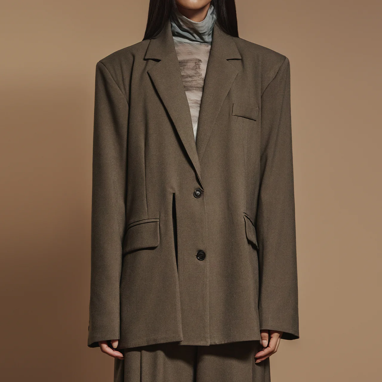J2407 Two-button Jacket - Image 2