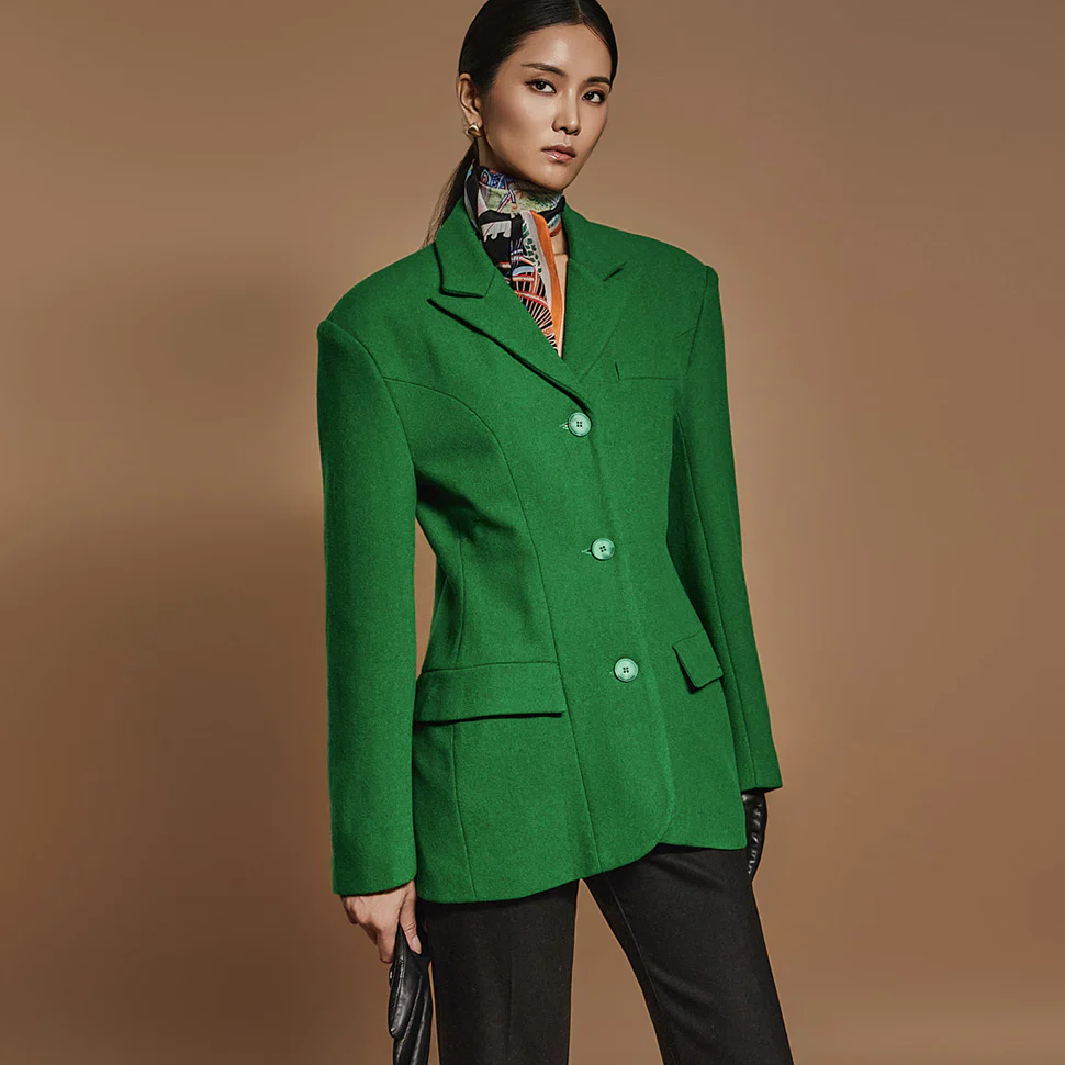 J2452 Tailored wool Jacket - Image 2