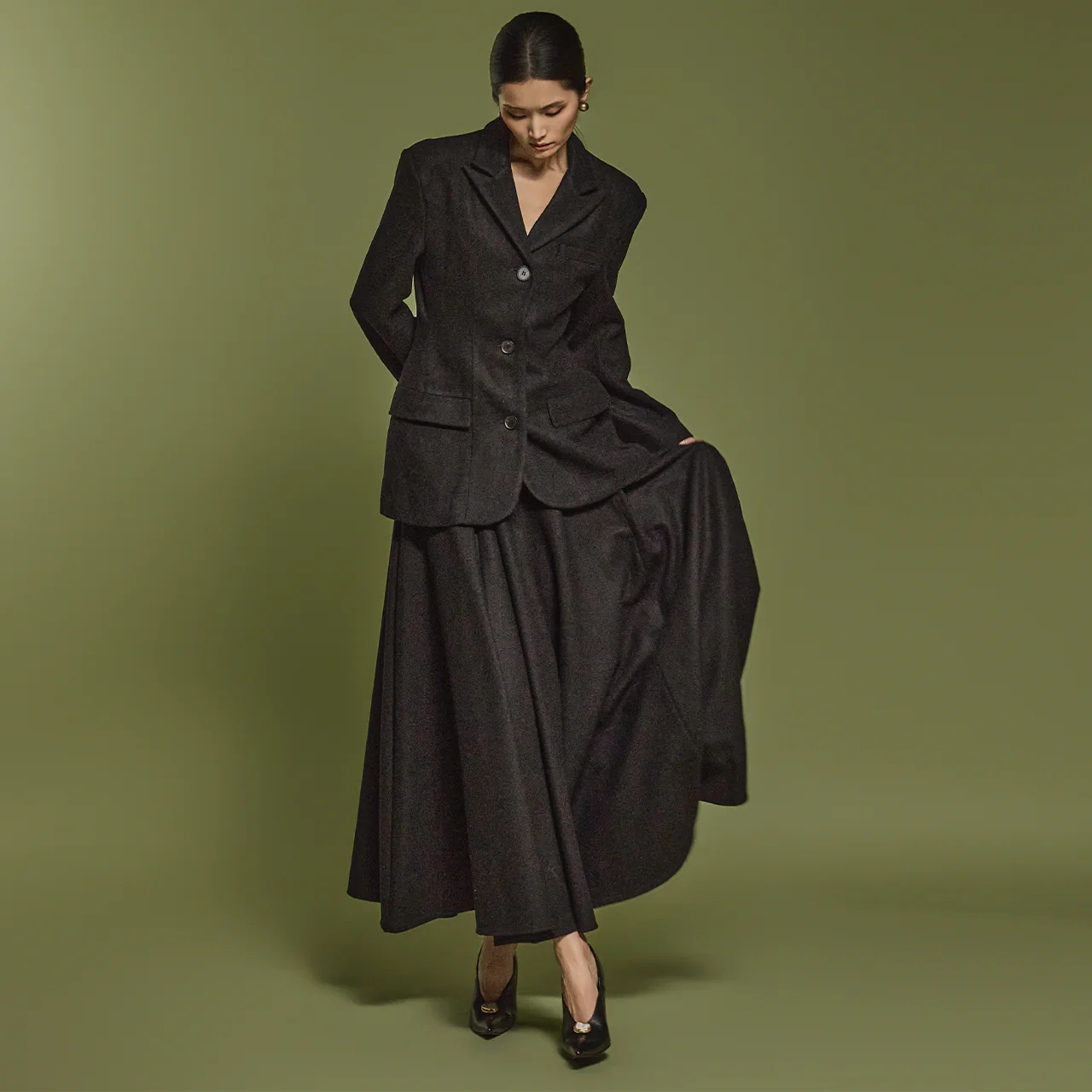 J2452 Tailored wool Jacket - Image 2