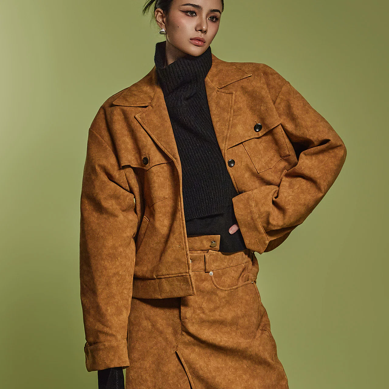 J2467 Suede Jacket - Image 2