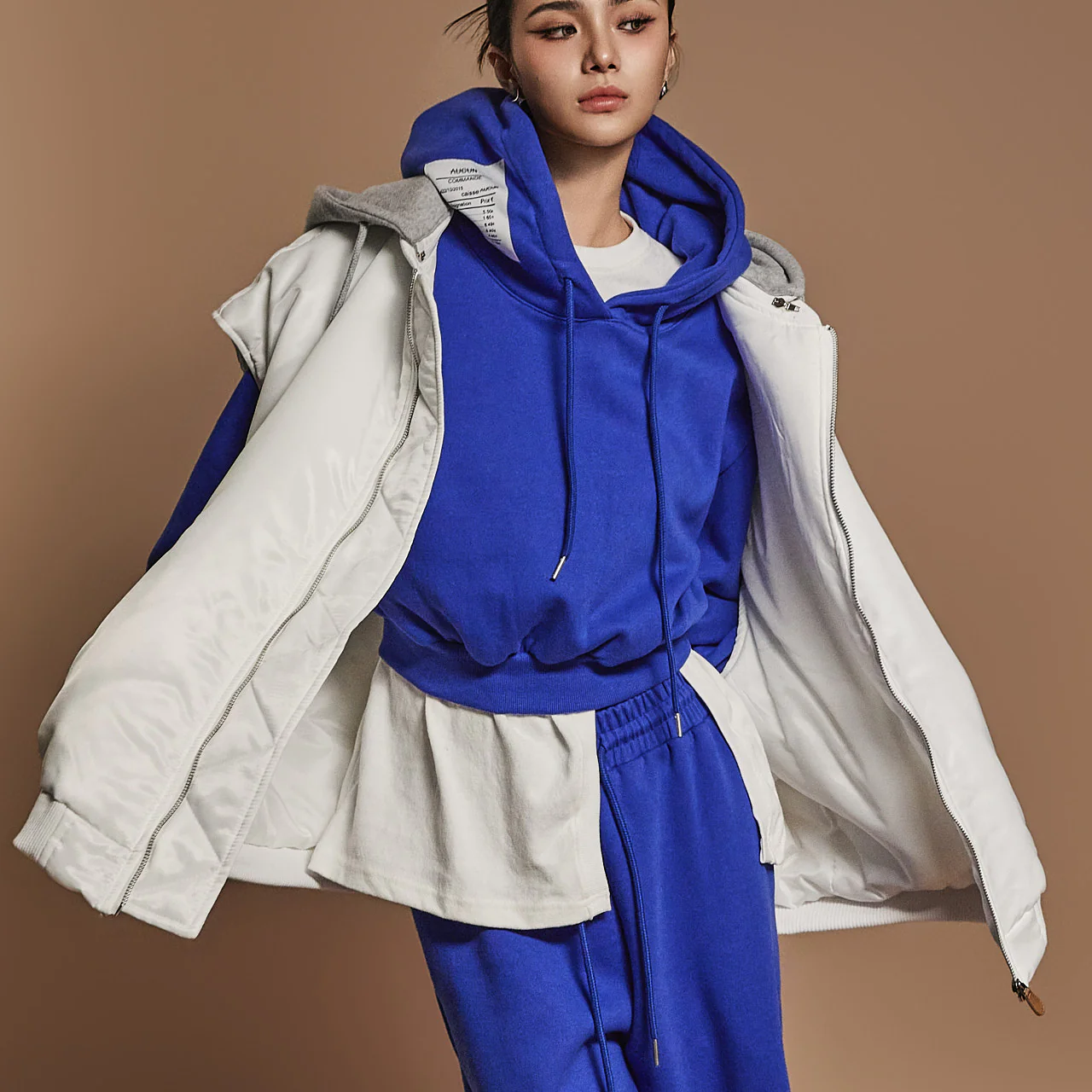 J2469 Hooded Padded Vest - Image 2