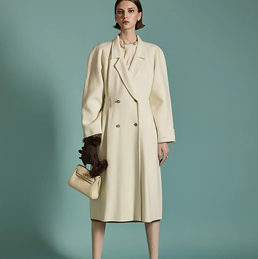 J2499 Handmade Wool Coat - Image 2