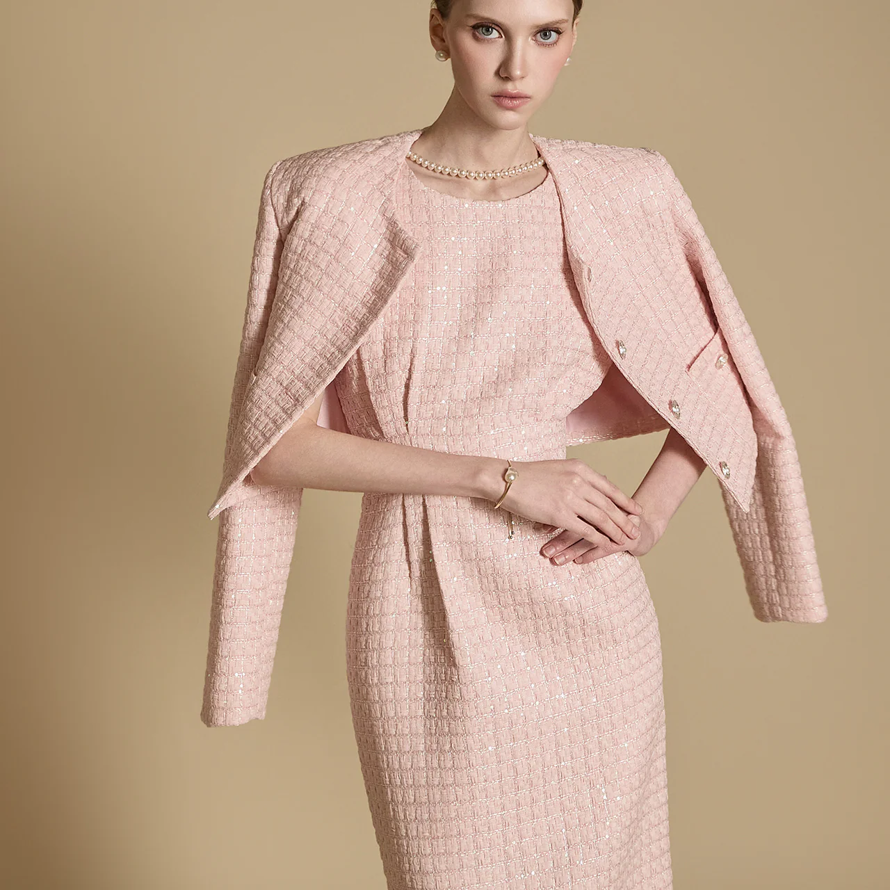 J2634 Tweed Jacket - Image 2