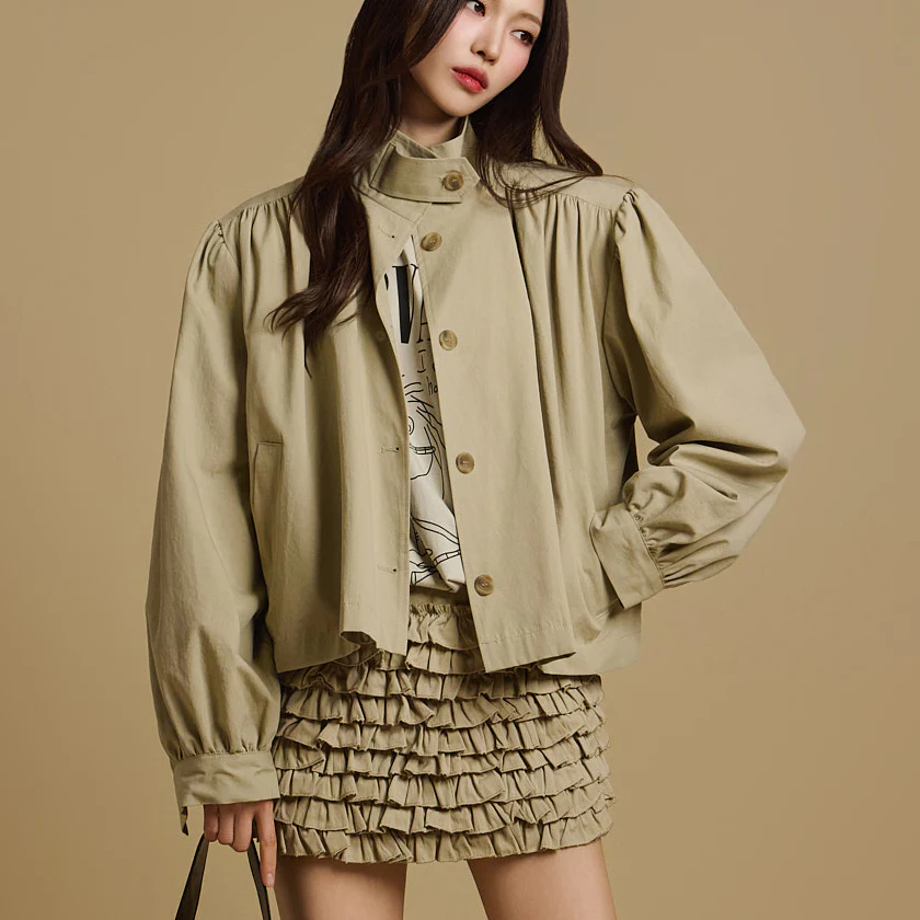 J2654 Mock Neck Jacket - Image 2
