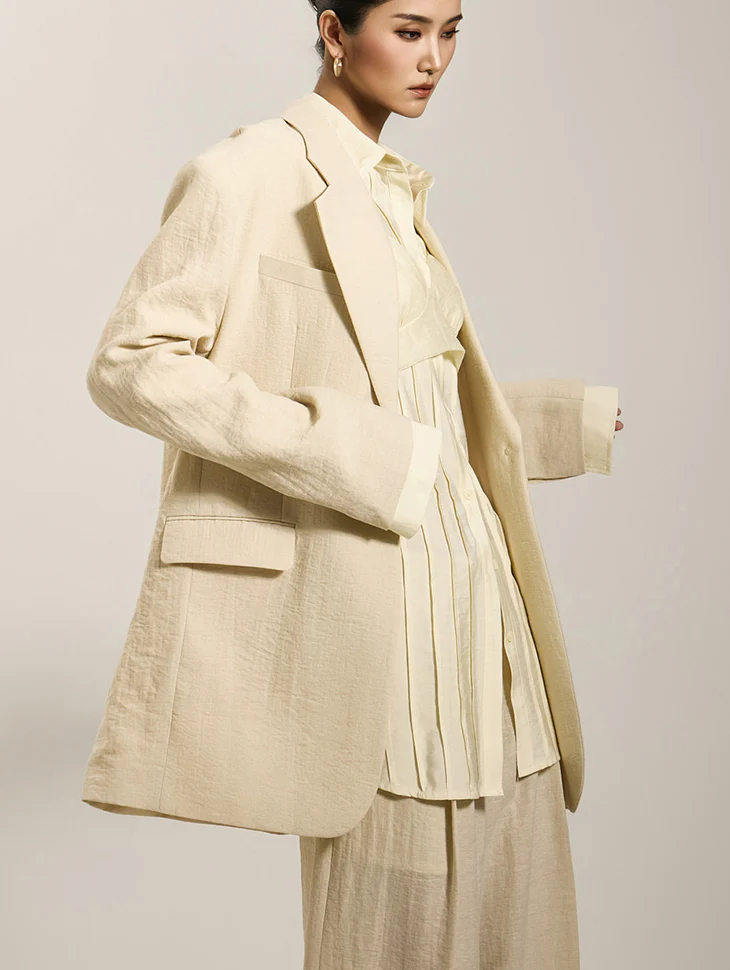 J2675 One Button Jacket