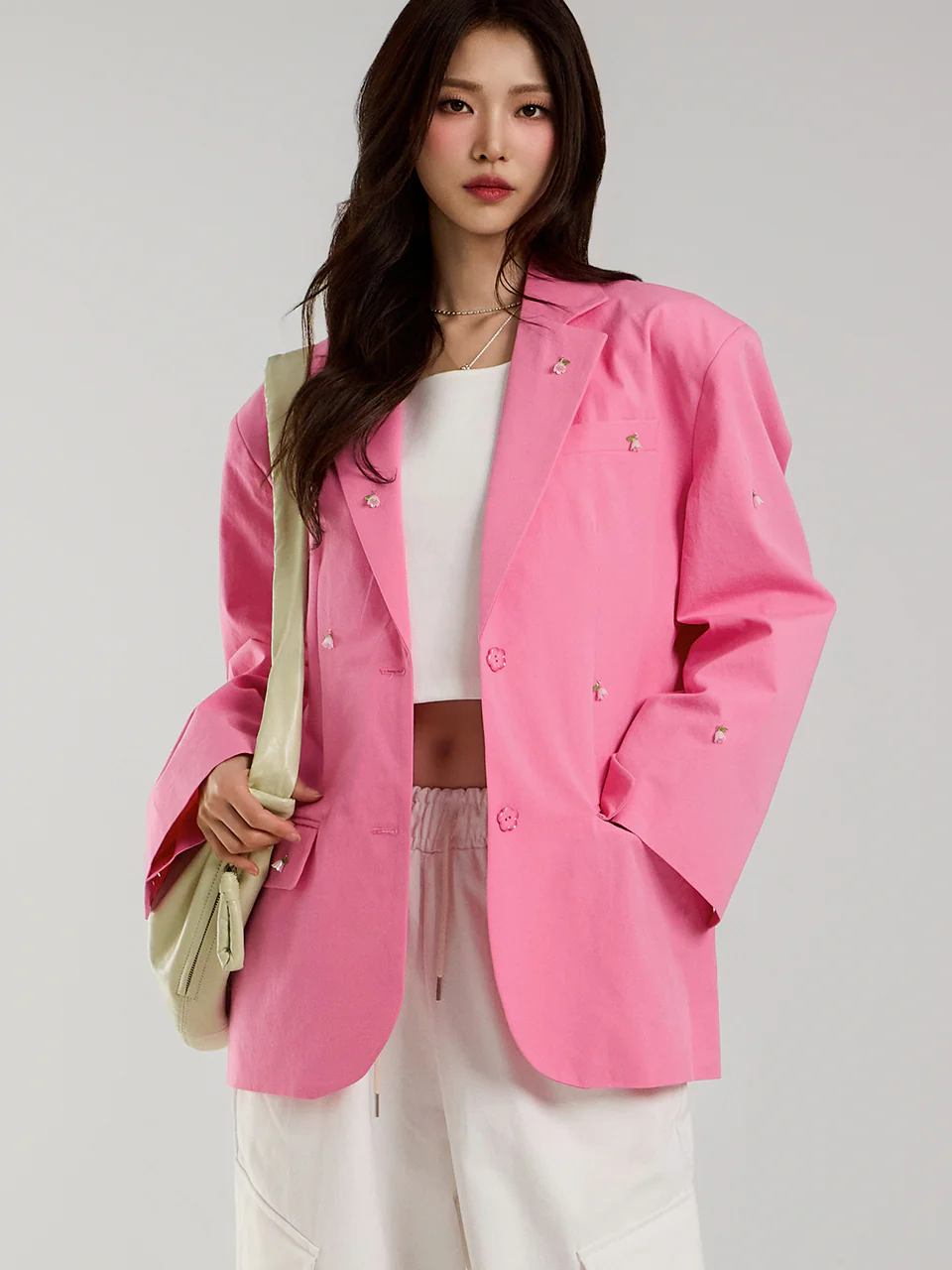 J2700 Flower Patterned Jacket