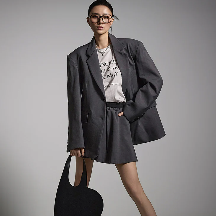 J2716 Two Button Jacket - Image 2