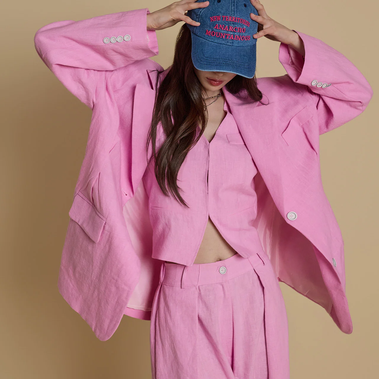 J2733 Linen Jacket - Image 2