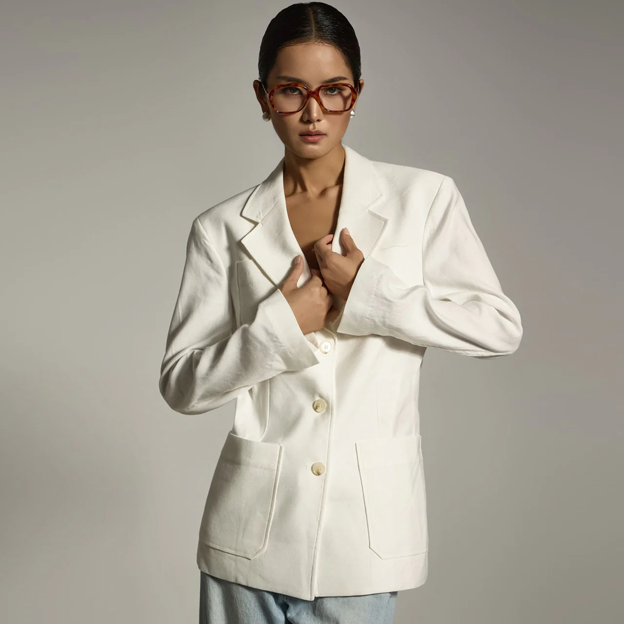 J2781 Linen Jacket - Image 2