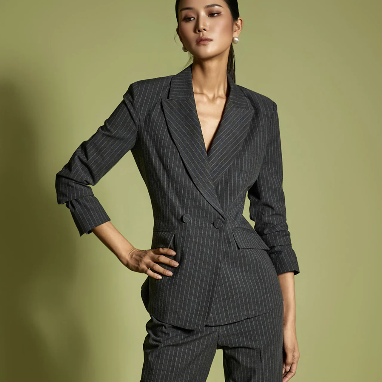 J2820 Stripe Jacket - Image 2