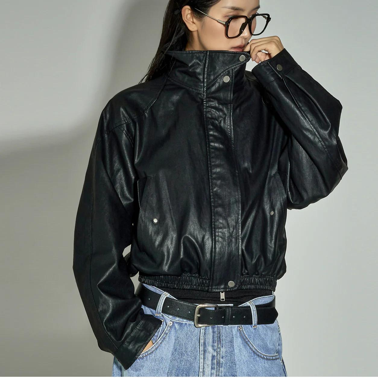 J2825 Leather Jacket - Image 2
