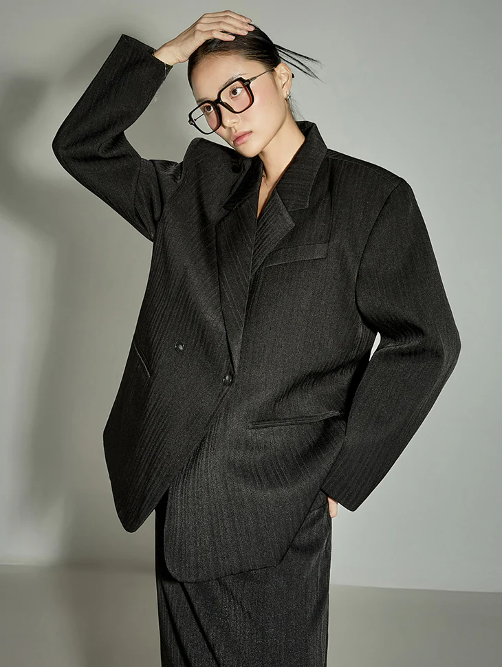 J2864 Single Button Jacket