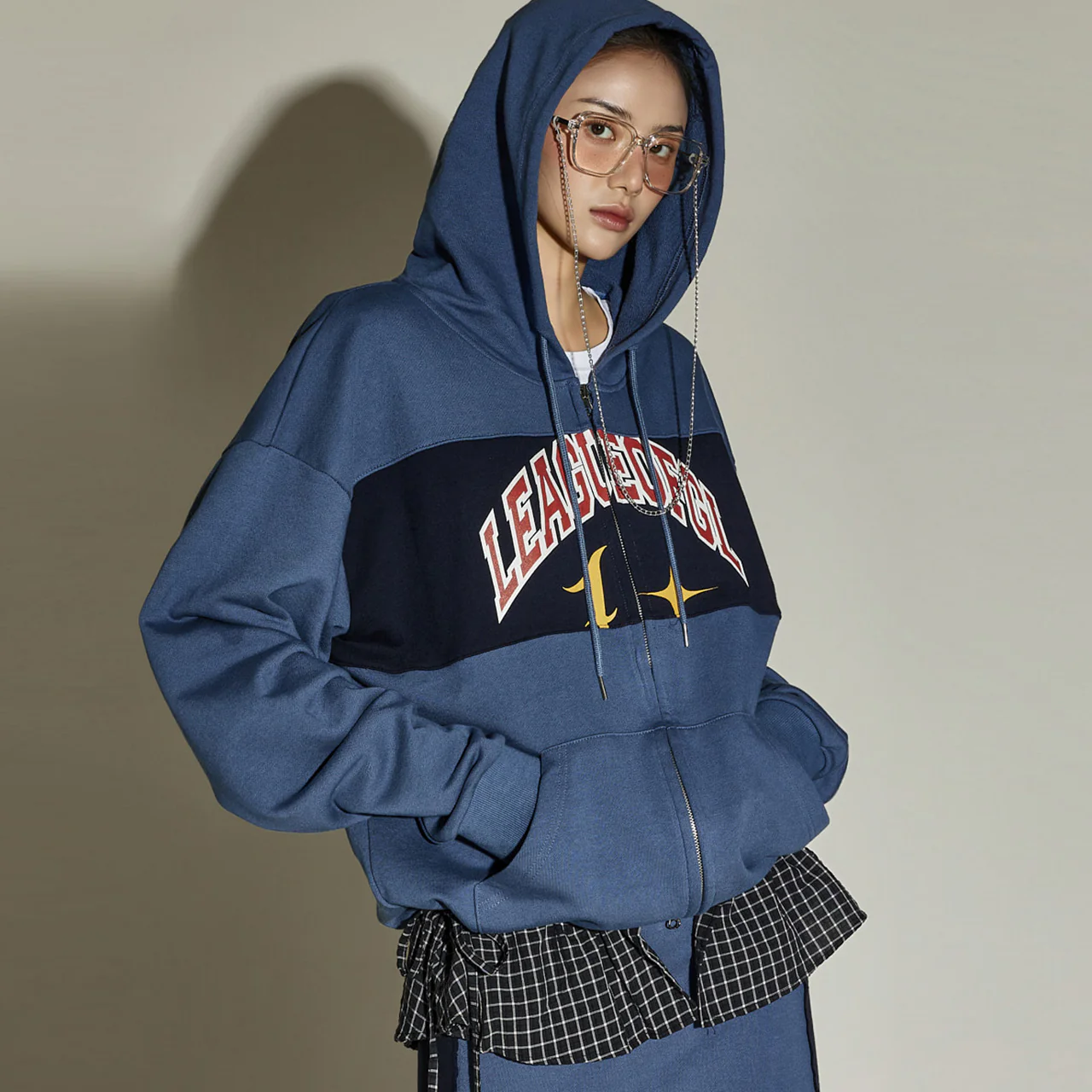 J2892 Hooded Zip-Up Jacket - Image 2