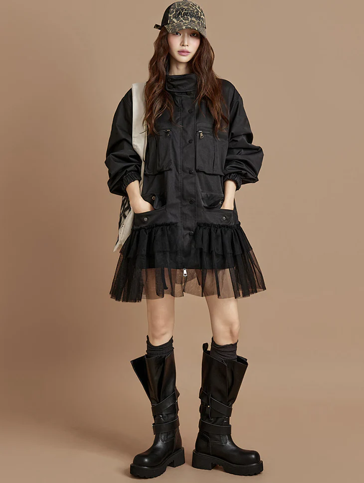 J2895 Layered Jacket