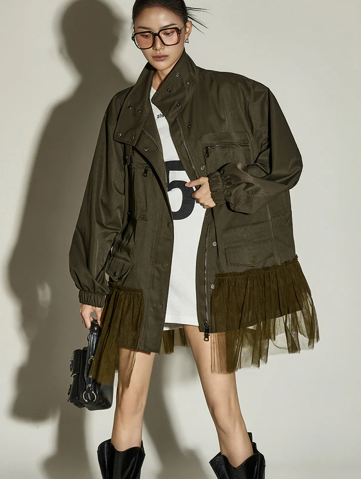 J2895 Layered Jacket