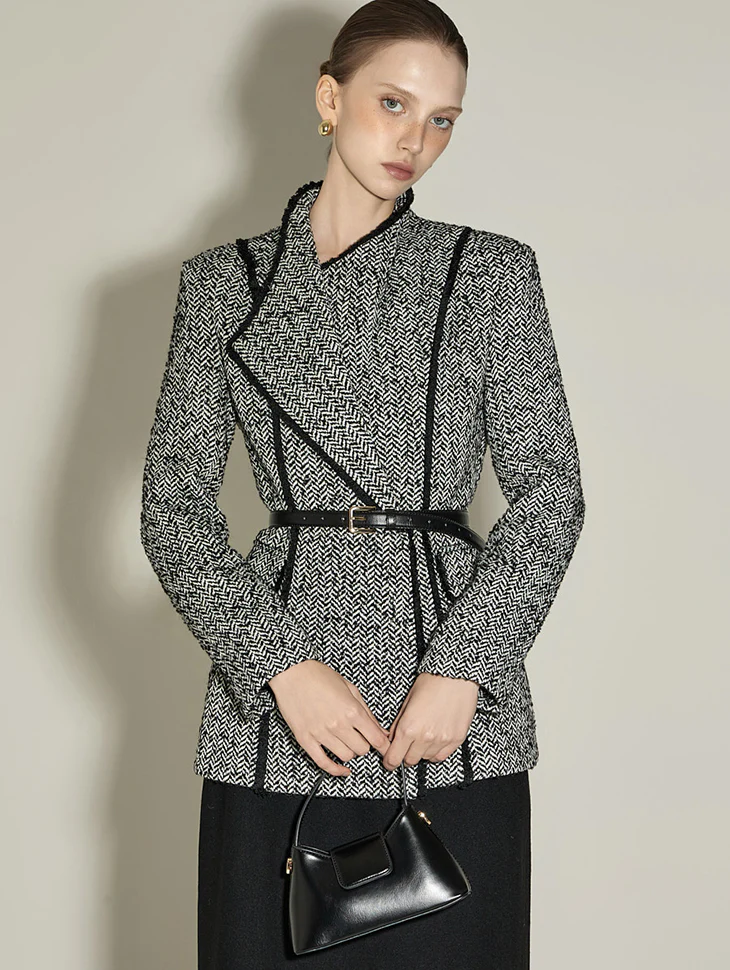 J2908 Herringbone Jacket