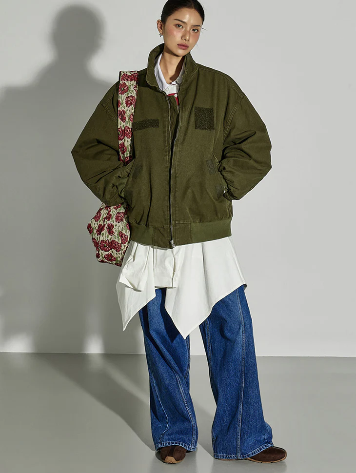 J2927 High-Neck Jacket