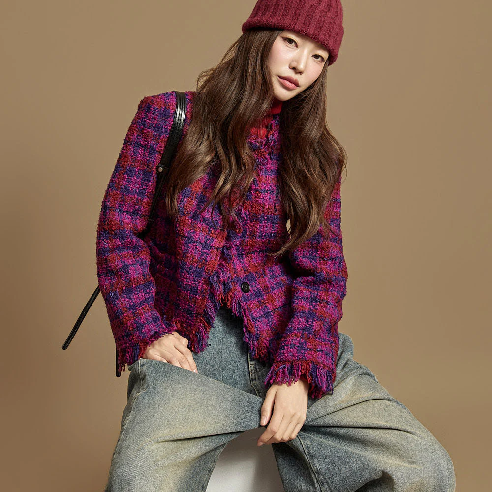 J2933 Tweed Wool Jacket - Image 2