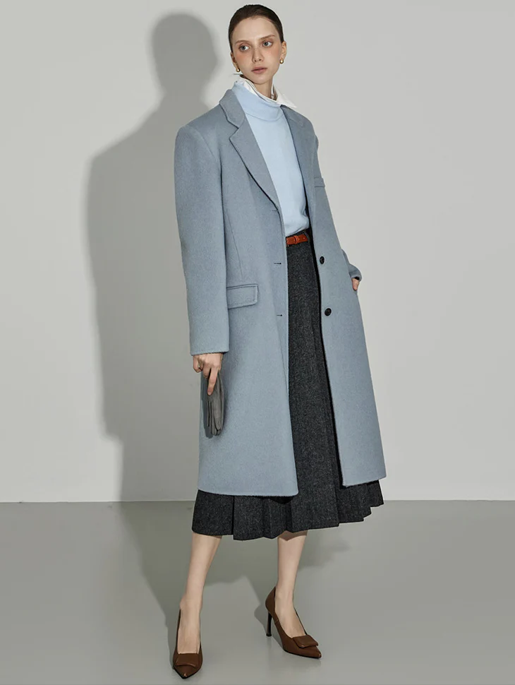 J2962 Wool Handmade Coat
