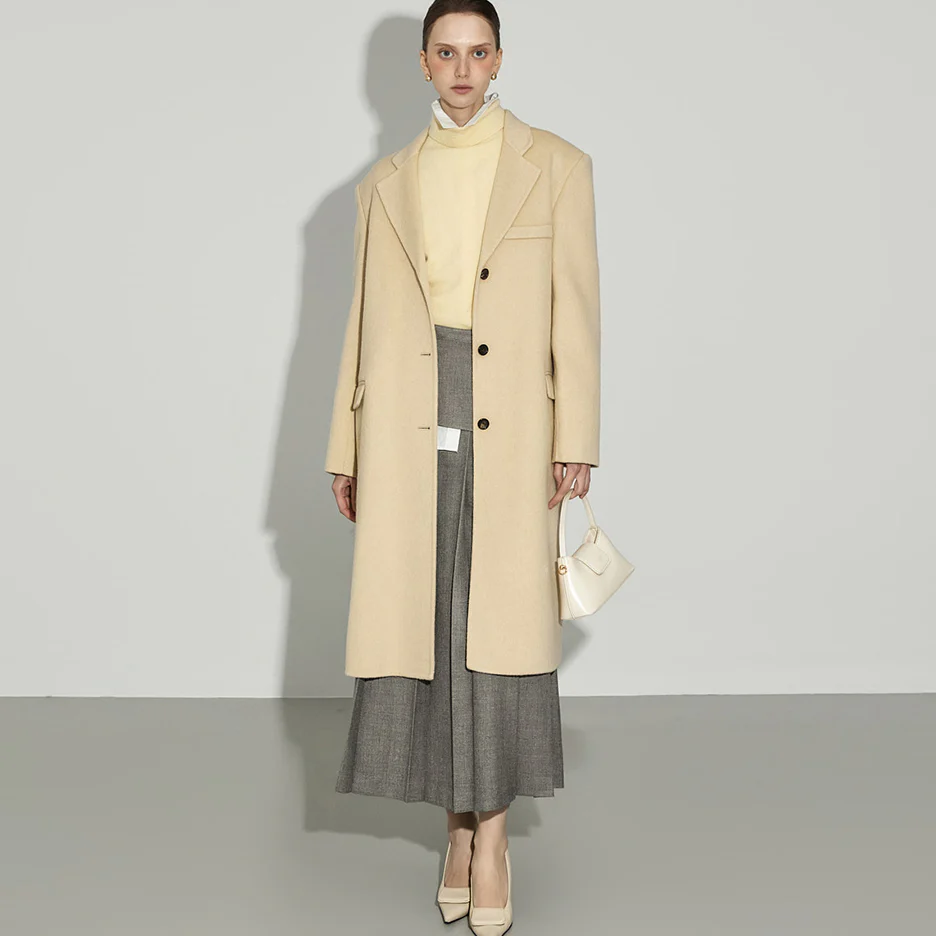 J2962 Wool Handmade Coat - Image 2