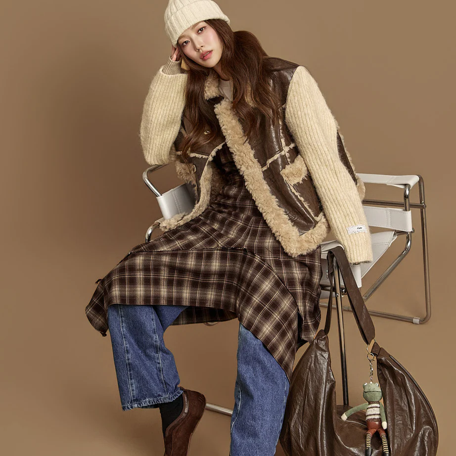 J2998 Two-Tone Wool Jacket - Image 2