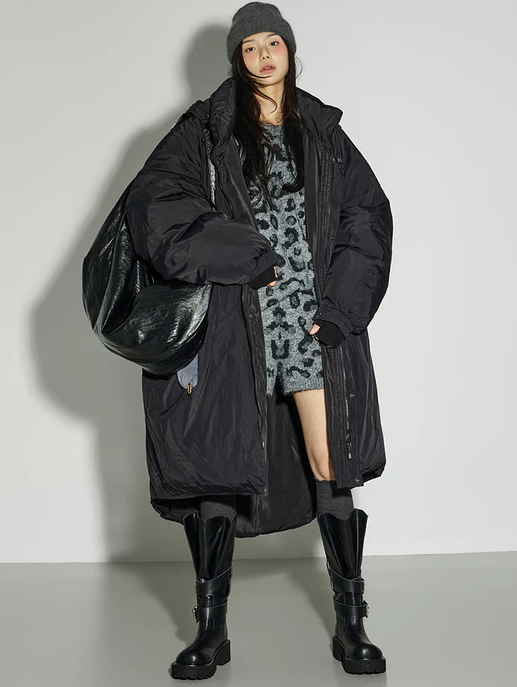 J3003 Down Long Jacket
