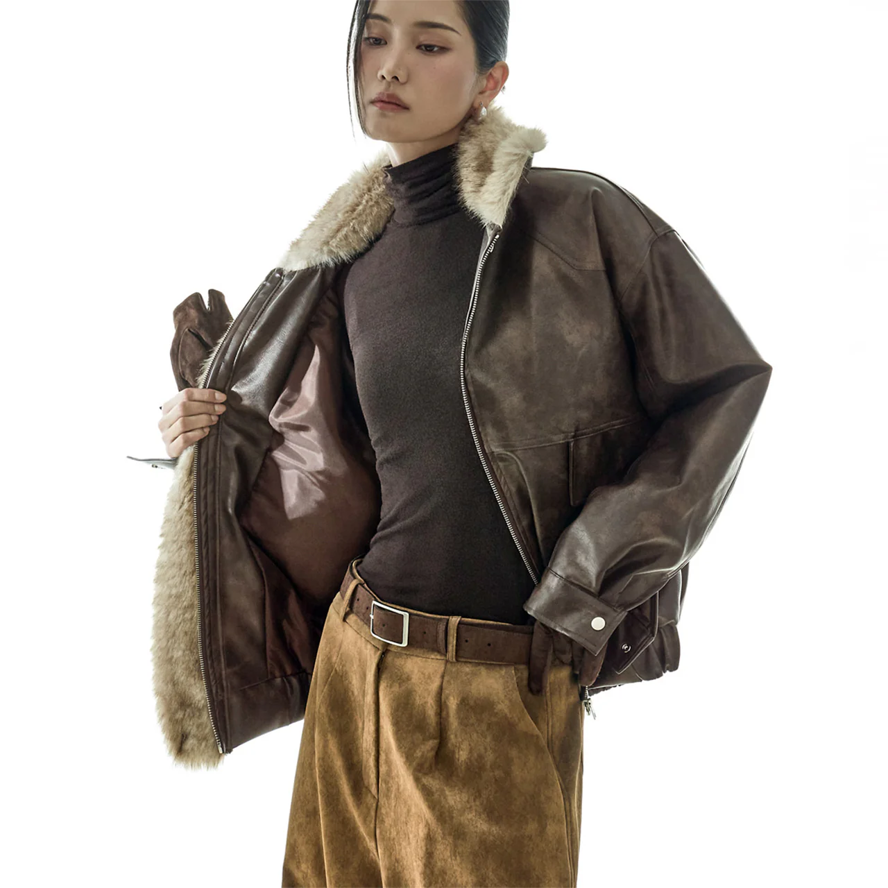 J3040 Fur Jacket - Image 2