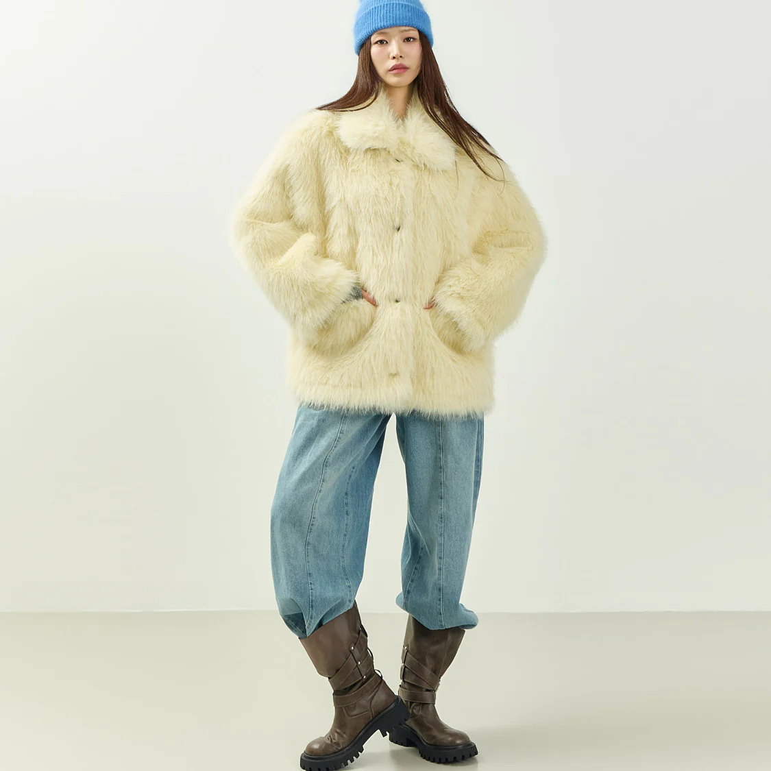 J3066 Fur Jacket - Image 2