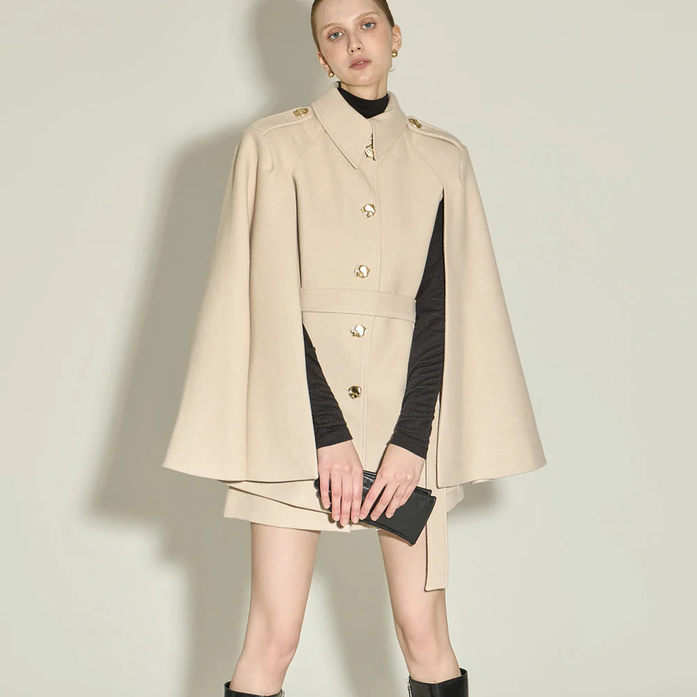 J3074 Cape Coat - Image 2
