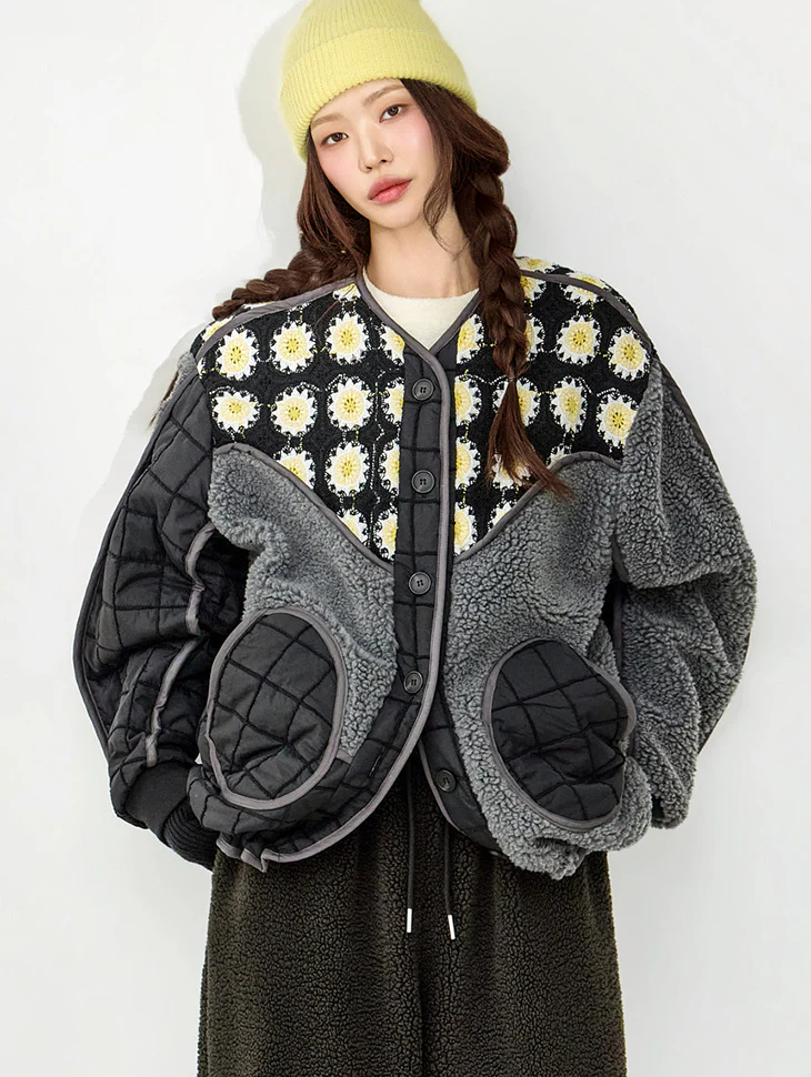 J3089 Flower Mix Jacket