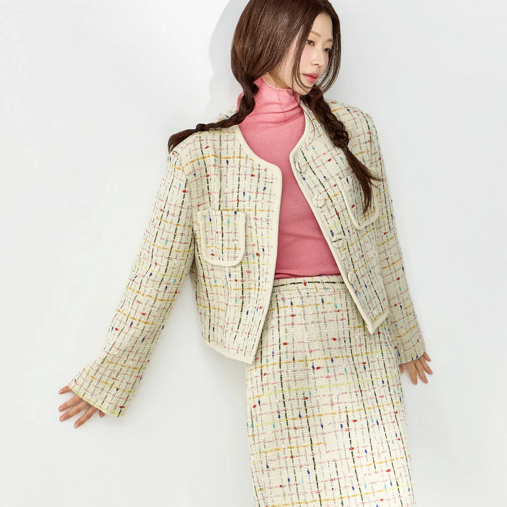 J3091 Tweed Jacket - Image 2
