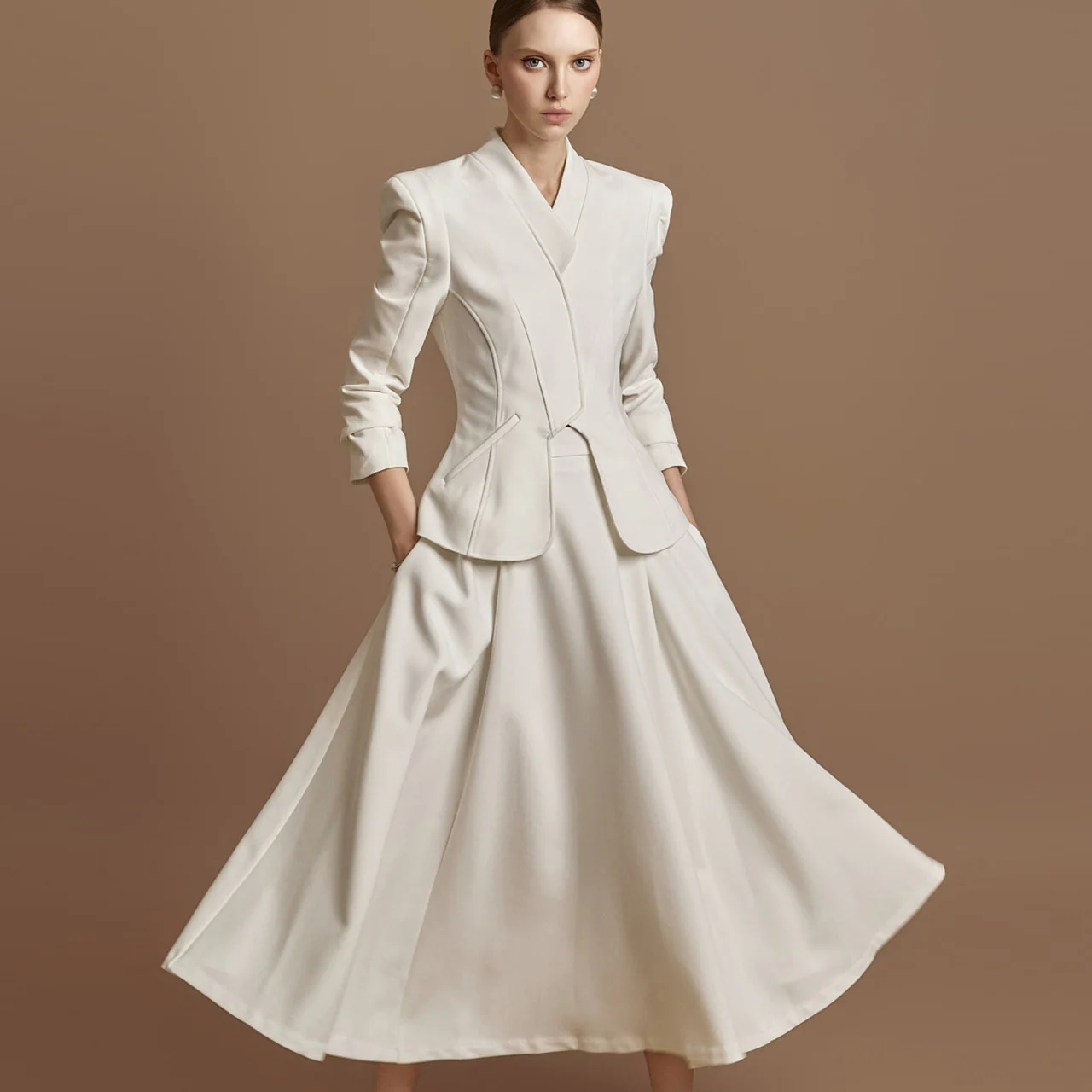 J9318 High Neck Jacket - Image 2