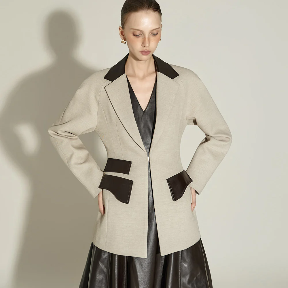 J9324 Collar Jacket - Image 2