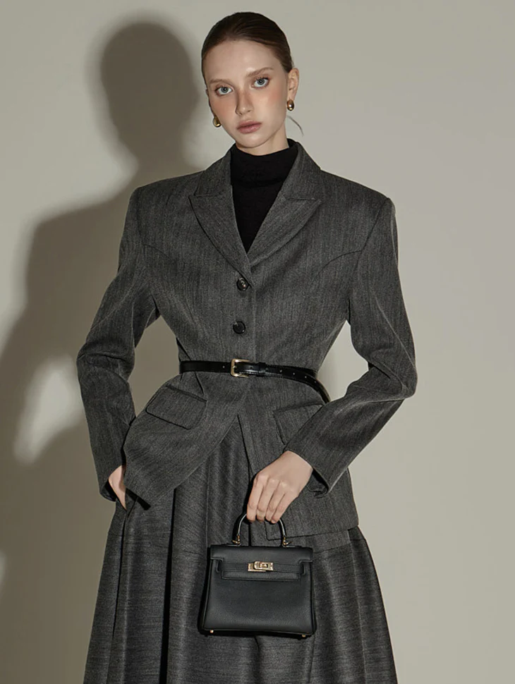 J9326 Herringbone Jacket