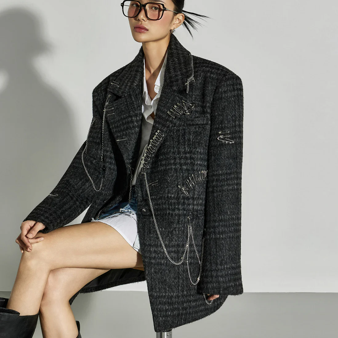 J9337 Check Jacket - Image 2