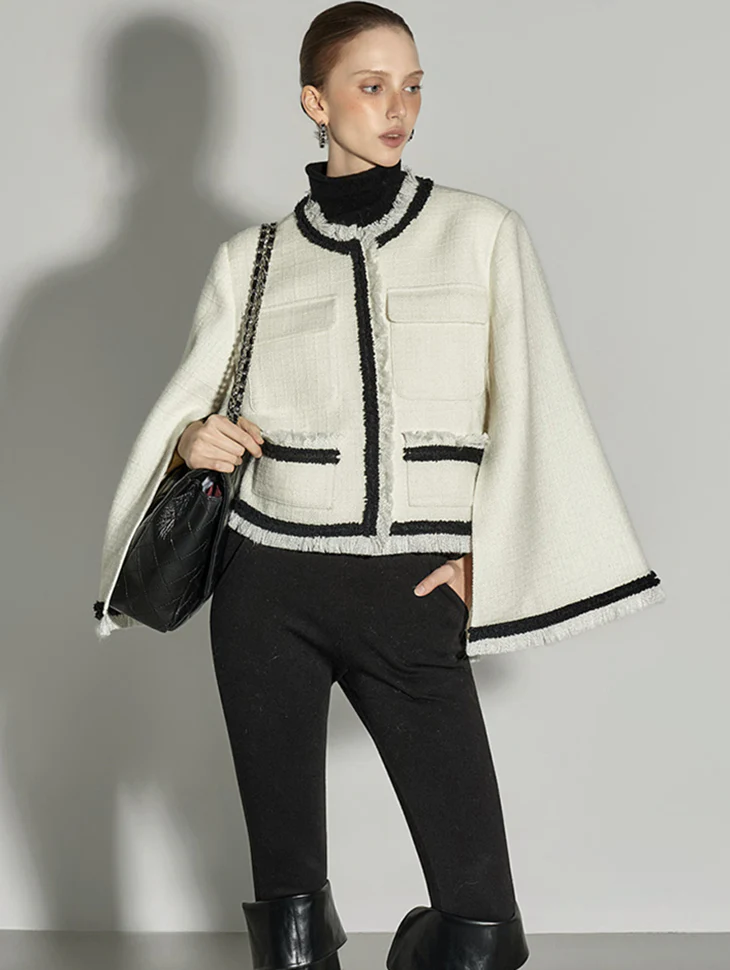 J9347 Tweed Wool Jacket