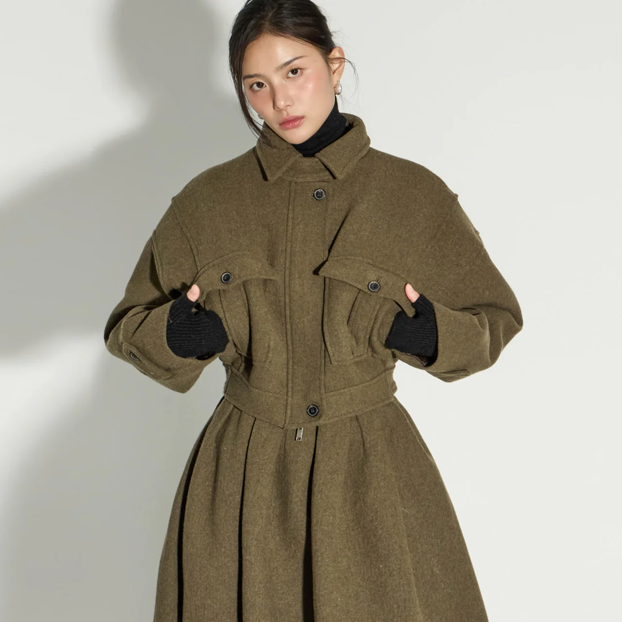 J9356 Wool Blouson Jacket - Image 2