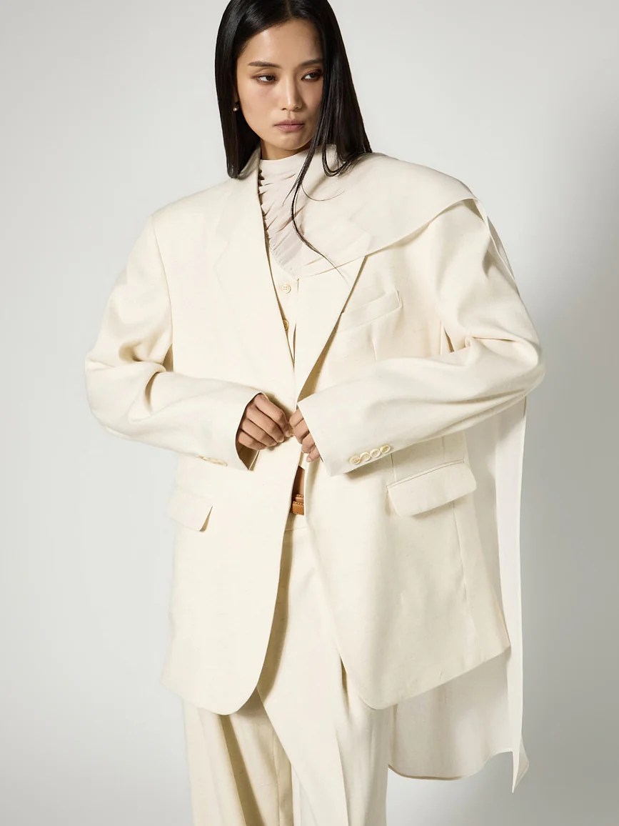 J9366 Tailored Blazer Jacket
