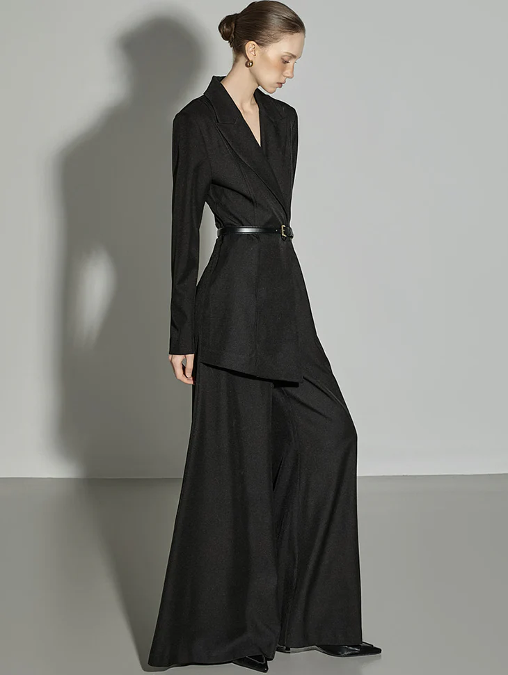 JS9025 Collar Jumpsuit