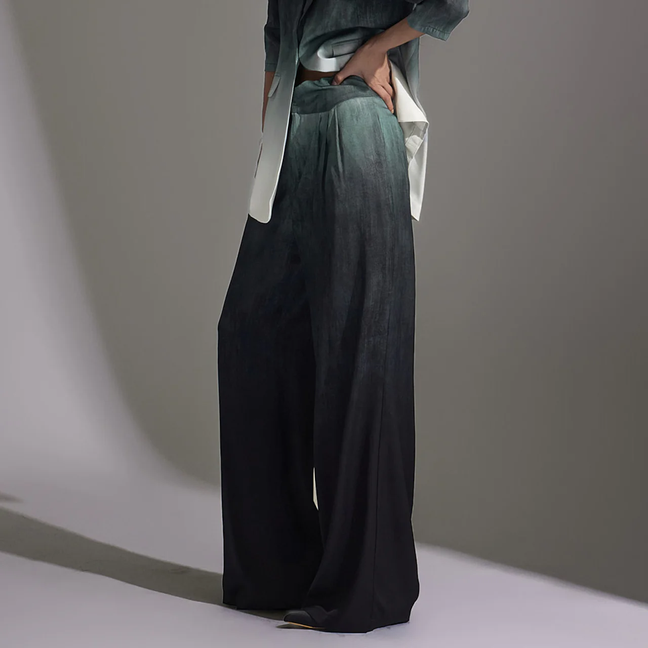 P3117 Pintuck Slacks - Image 2