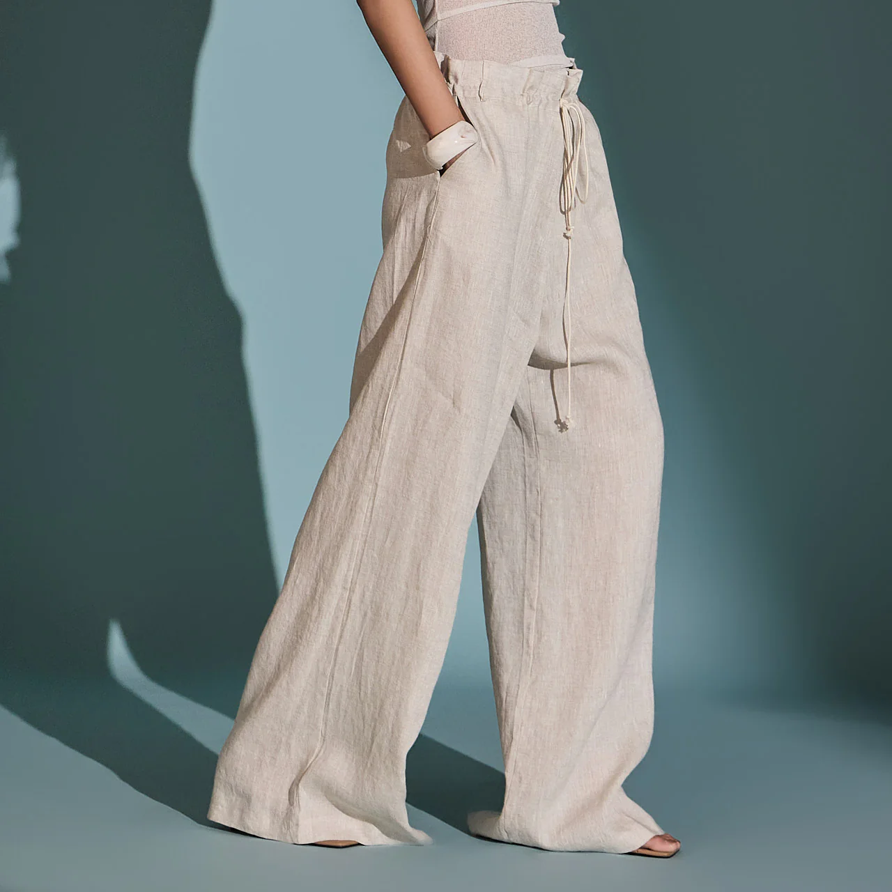 P3144 Linen Pants - Image 2