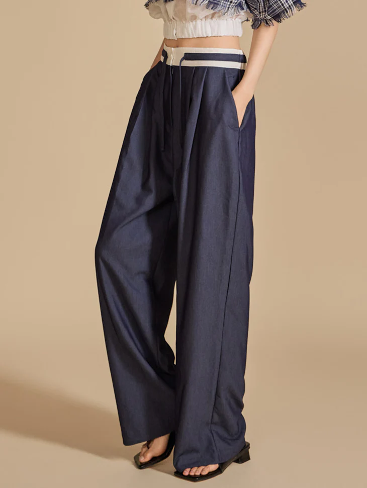 P3200 Color Contrasting Pants - Image 2