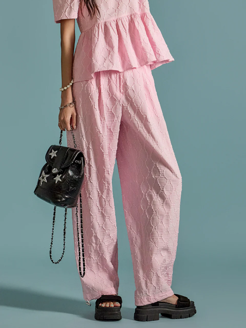 P3214 Jacquard Pants
